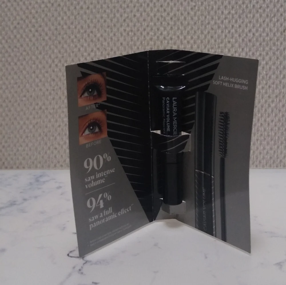 Laura Mercier Caviar Volume Mascara Mini Travel Size .03 Oz